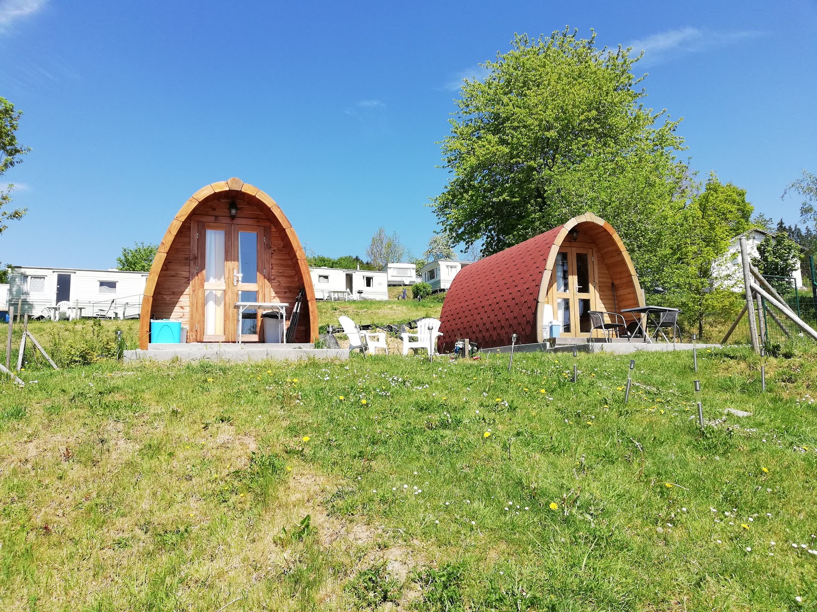 Camping De Durnal Le Pommier Rustique