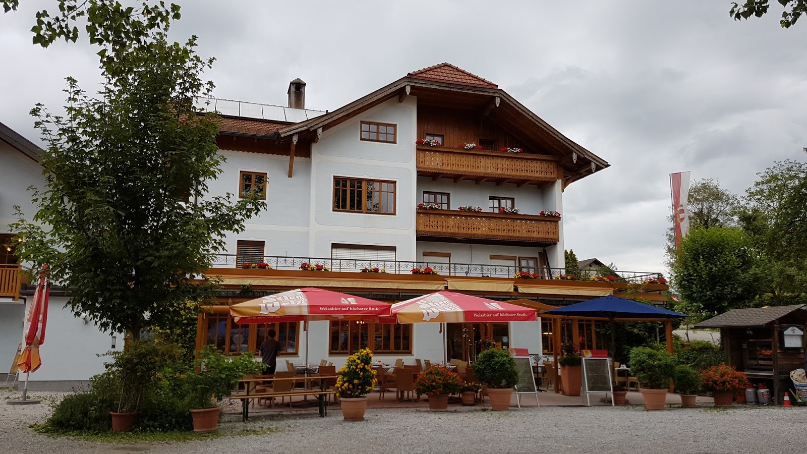 Panorama Camping Stadtblick