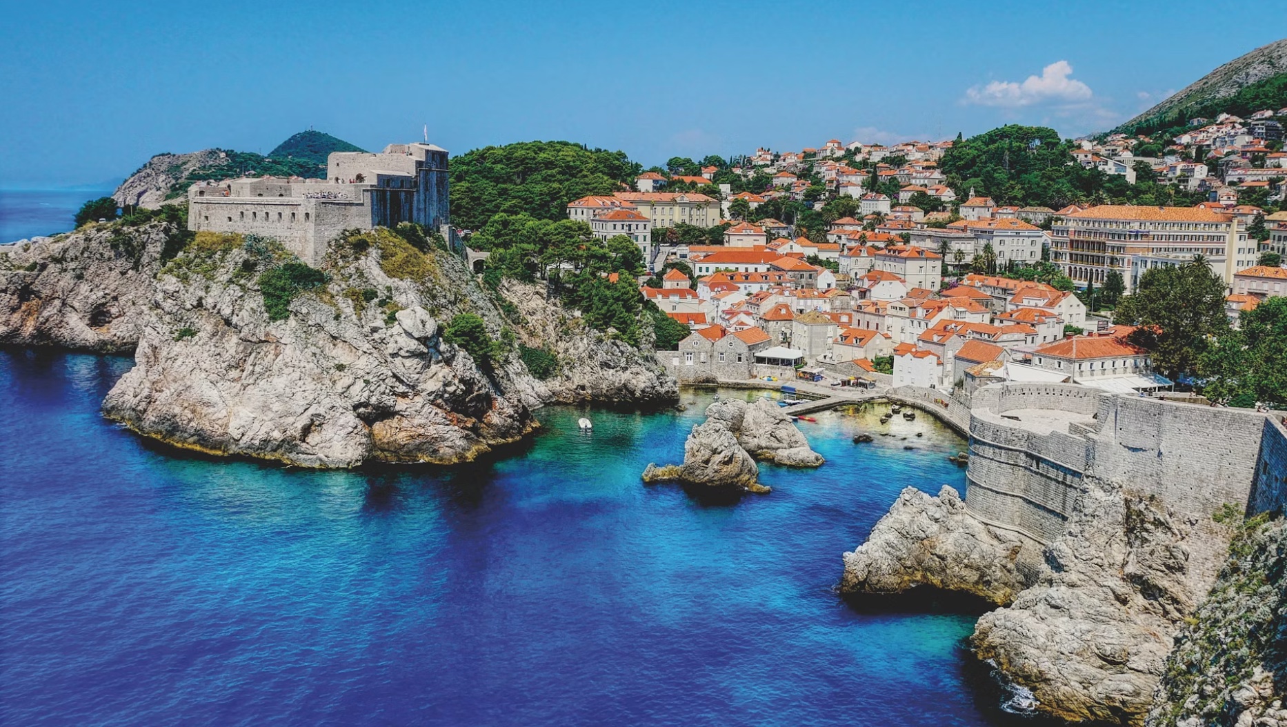Camping in Kroatien im September: Weniger los
