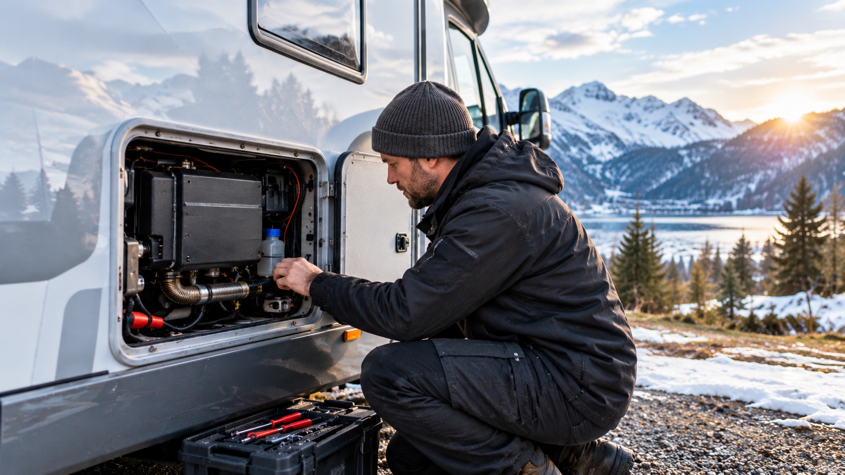 Wohnmobil-Heizung: Wartung vor dem Winter