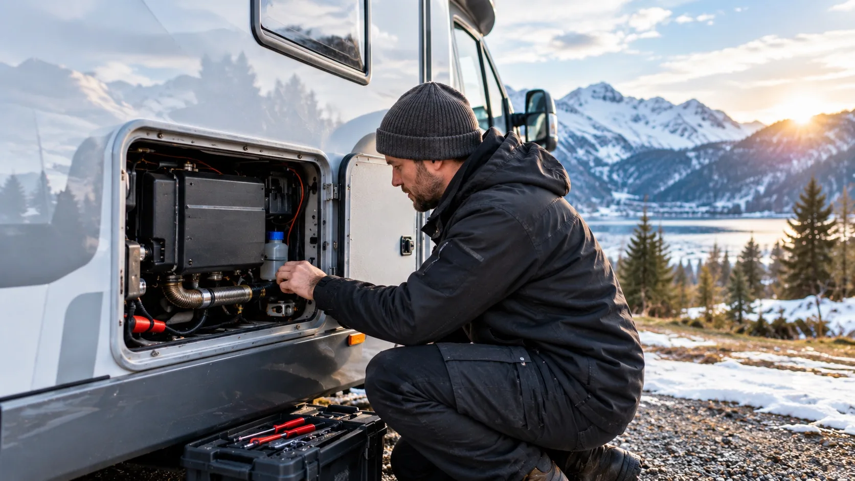 Wohnmobil-Heizung: Wartung vor dem Winter