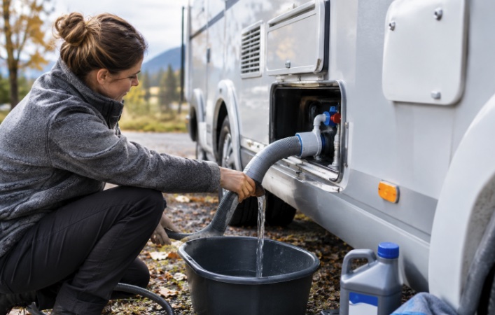 Wohnmobil-Wassersystem entleeren: Tipps