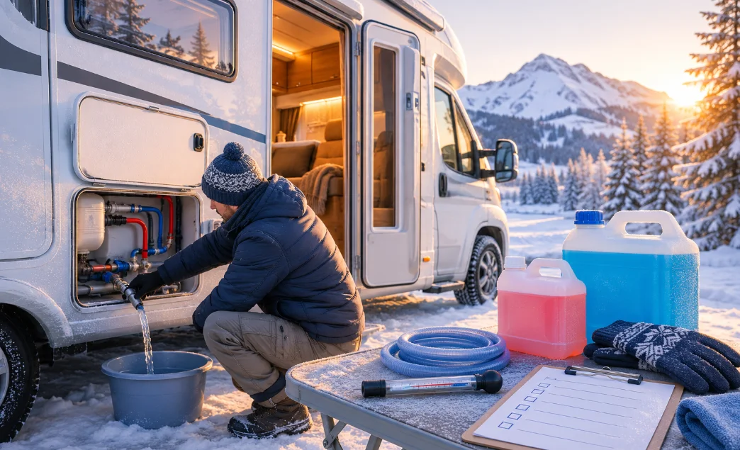 Wohnmobil-Frostschutz: Checkliste
